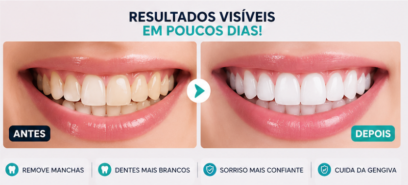 Escova Elétrica Sônica Profissional – 42.000 Vibrações | Dentes Mais Brancos em Casa + 4 Refis Grátis